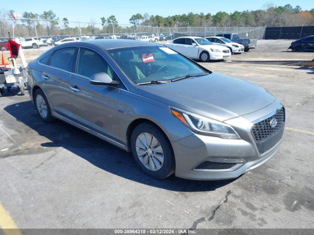 HYUNDAI SONATA HYBRID 2017 kmhe24l14ha058545