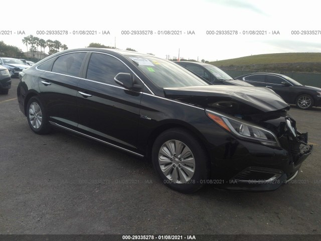 HYUNDAI SONATA HYBRID 2016 kmhe24l15ga013676