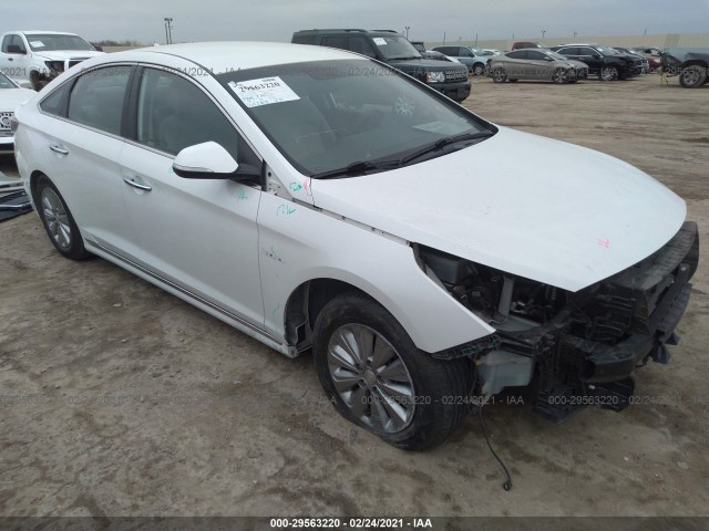 HYUNDAI SONATA HYBRID 2016 kmhe24l15ga023382