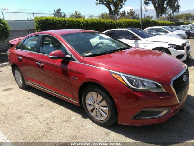 HYUNDAI SONATA HYBRID 2016 kmhe24l15ga040313