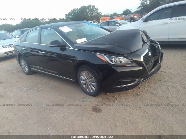 HYUNDAI SONATA HYBRID 2017 kmhe24l15ha046565