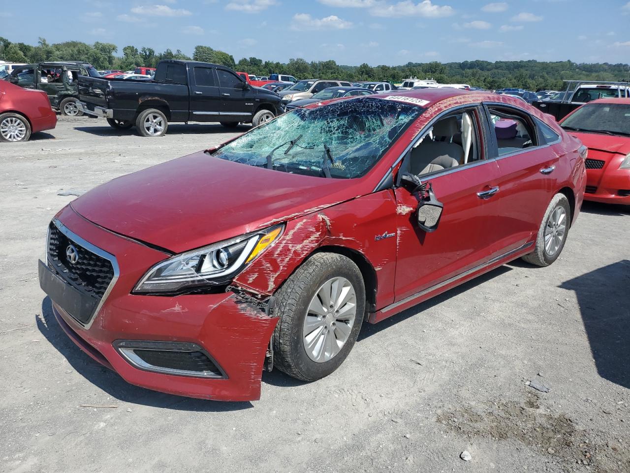 HYUNDAI SONATA 2016 kmhe24l16ga010821