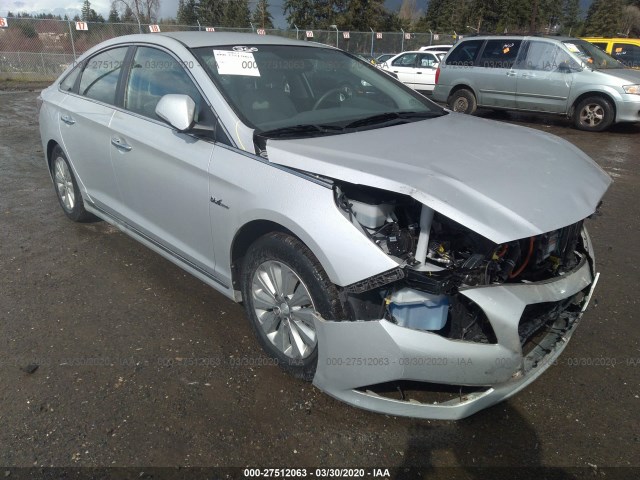 HYUNDAI SONATA HYBRID 2016 kmhe24l16ga012195