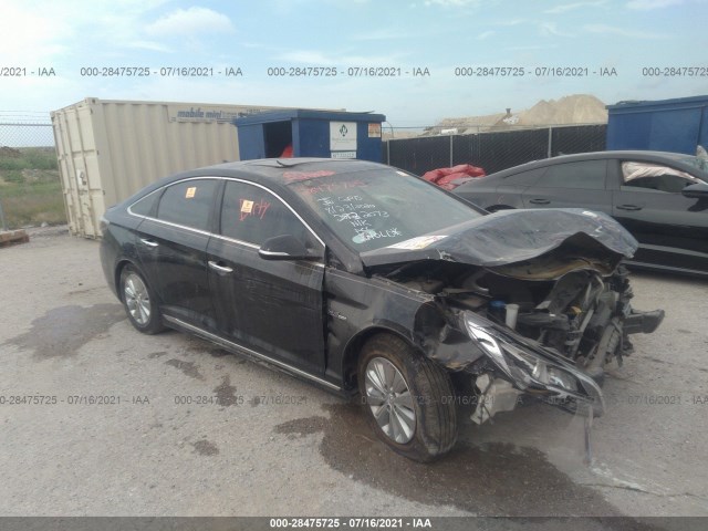 HYUNDAI SONATA HYBRID 2016 kmhe24l16ga029532