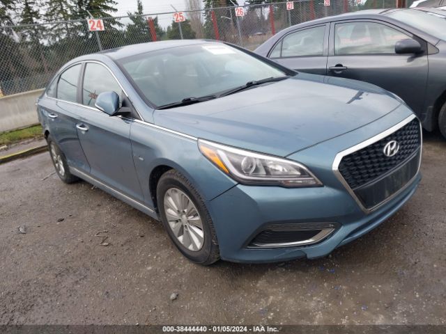 HYUNDAI SONATA HYBRID 2016 kmhe24l16ga034052