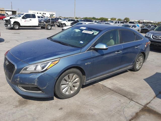 HYUNDAI SONATA HYB 2016 kmhe24l16ga040417