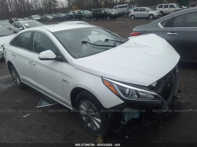 HYUNDAI SONATA HYBRID 2016 kmhe24l16ga041647