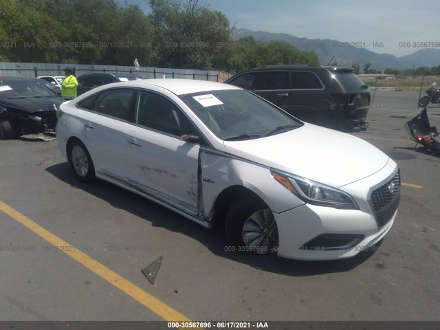 HYUNDAI SONATA HYBRID 2016 kmhe24l16ga041681