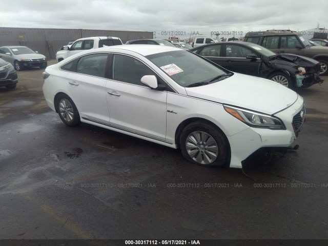 HYUNDAI SONATA HYBRID 2017 kmhe24l16ha046798