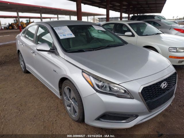 HYUNDAI SONATA HYBRID 2017 kmhe24l16ha051032