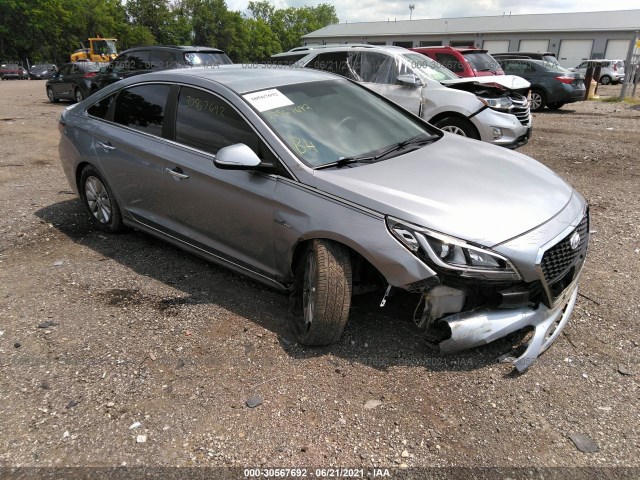 HYUNDAI SONATA HYBRID 2017 kmhe24l16ha051144