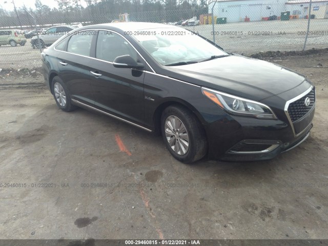 HYUNDAI SONATA HYBRID 2017 kmhe24l16ha059065