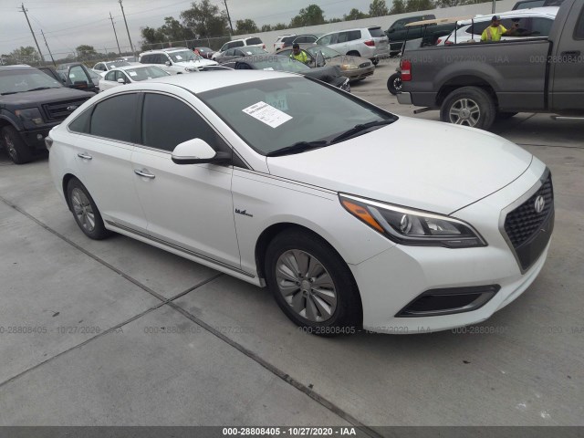 HYUNDAI SONATA HYBRID 2016 kmhe24l17ga009242