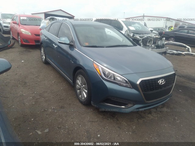 HYUNDAI SONATA HYBRID 2016 kmhe24l17ga011069