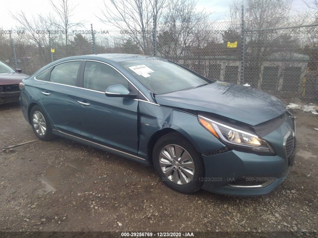 HYUNDAI SONATA HYBRID 2016 kmhe24l17ga015235