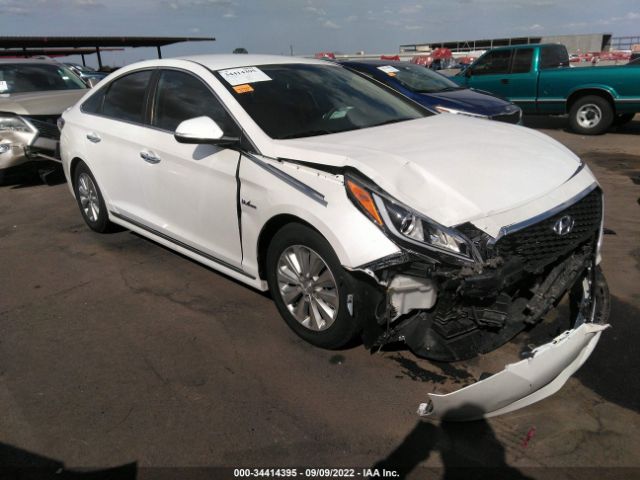 HYUNDAI SONATA HYBRID 2016 kmhe24l17ga018913