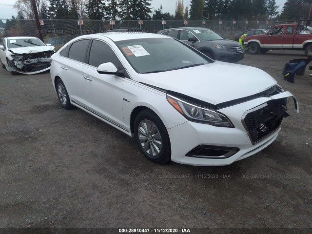 HYUNDAI SONATA HYBRID 2016 kmhe24l17ga022539