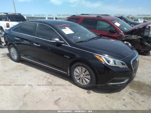 HYUNDAI SONATA HYBRID 2017 kmhe24l17ha044185