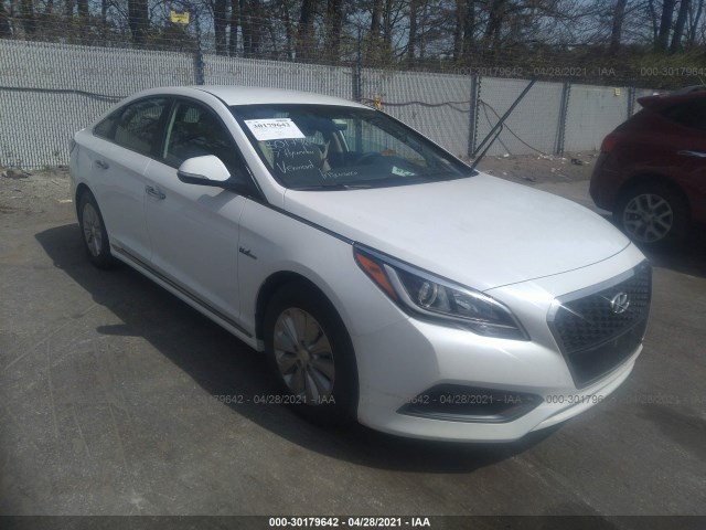 HYUNDAI SONATA HYBRID 2017 kmhe24l17ha058359