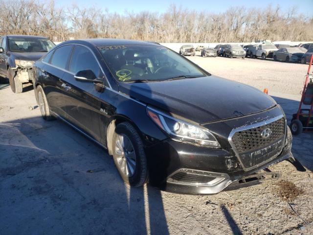 HYUNDAI SONATA HYB 2017 kmhe24l17ha058393