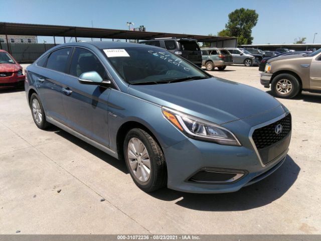 HYUNDAI SONATA HYBRID 2016 kmhe24l18ga015230