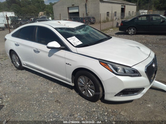 HYUNDAI SONATA HYBRID 2016 kmhe24l18ga015650