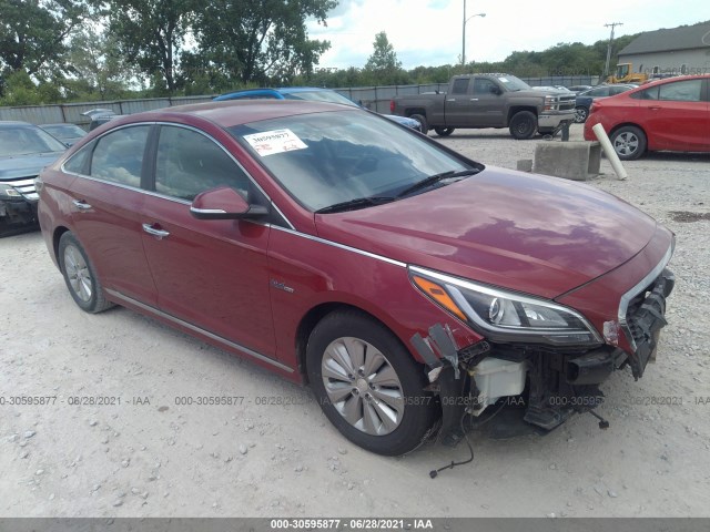 HYUNDAI SONATA HYBRID 2016 kmhe24l18ga016085