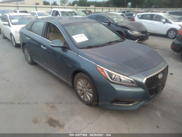 HYUNDAI SONATA HYBRID 2016 kmhe24l18ga016376