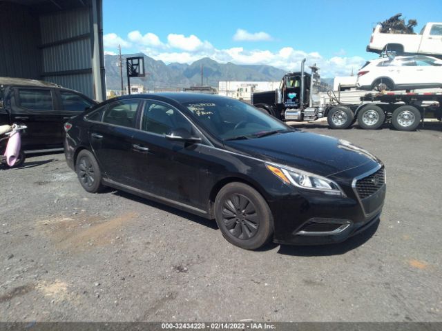 HYUNDAI SONATA HYBRID 2016 kmhe24l18ga031587