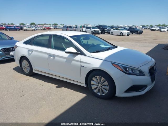 HYUNDAI SONATA HYBRID 2016 kmhe24l18ga033033