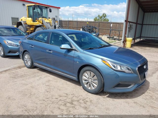 HYUNDAI SONATA HYBRID 2016 kmhe24l18ga036062