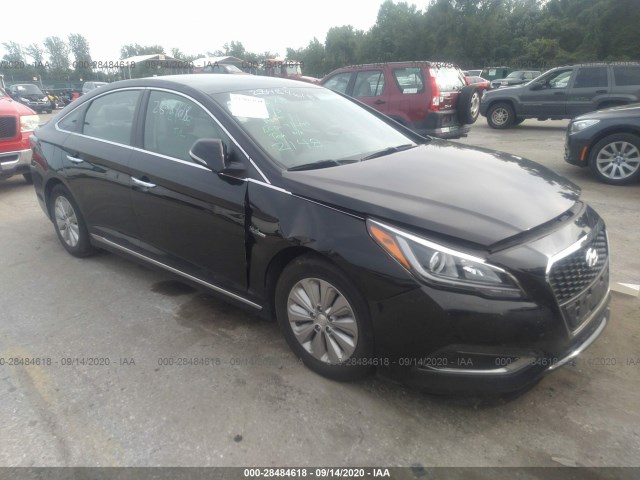 HYUNDAI SONATA HYBRID 2016 kmhe24l18ga036384