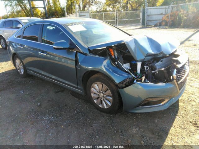 HYUNDAI SONATA 2016 kmhe24l18ga037583