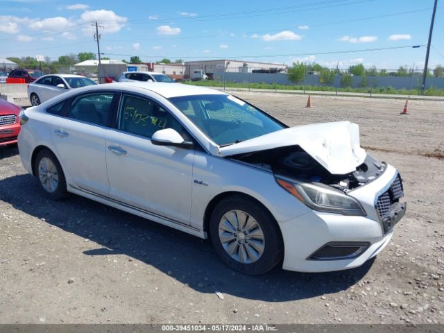 HYUNDAI SONATA HYBRID 2016 kmhe24l18ga038846