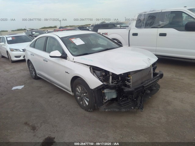 HYUNDAI SONATA HYBRID 2017 kmhe24l18ha059150