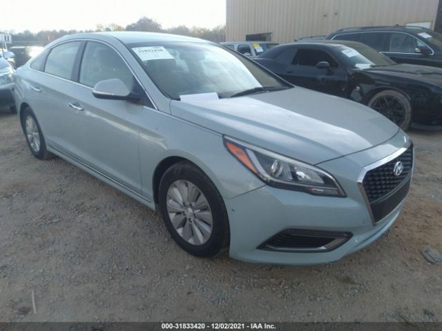 HYUNDAI SONATA HYBRID 2016 kmhe24l19ga009226