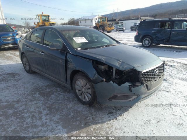 HYUNDAI SONATA HYBRID 2016 kmhe24l19ga010862