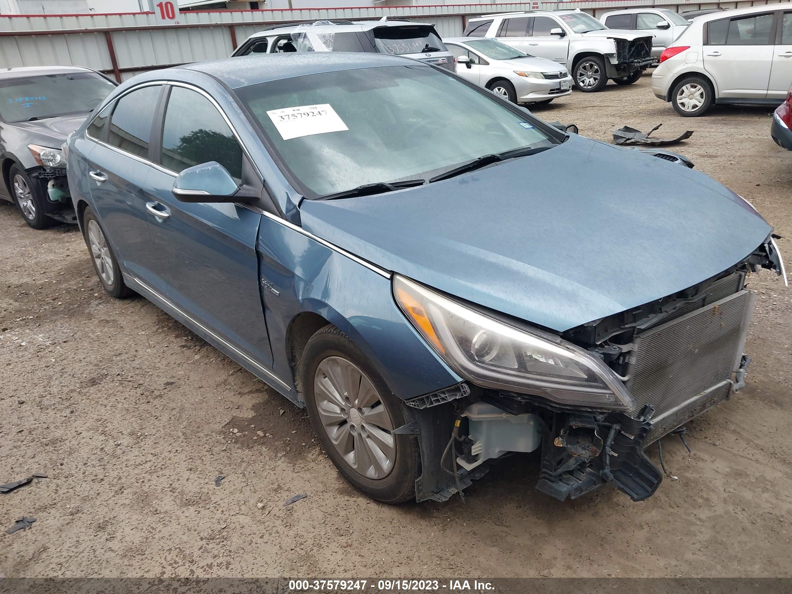 HYUNDAI SONATA 2016 kmhe24l19ga016127