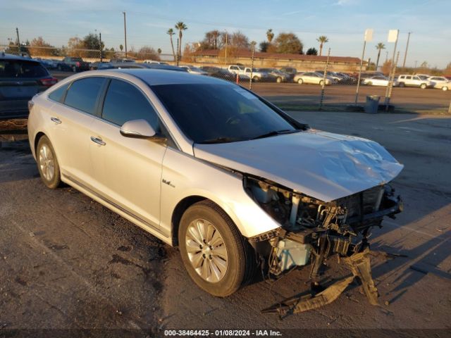 HYUNDAI SONATA HYBRID 2017 kmhe24l19ha043605