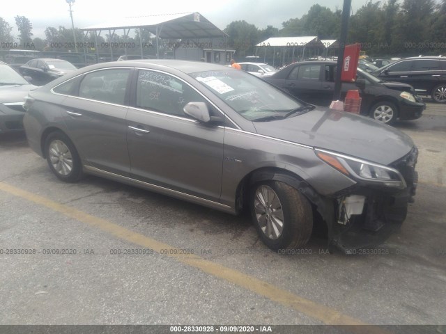 HYUNDAI SONATA HYBRID 2017 kmhe24l19ha055768