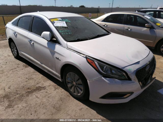 HYUNDAI SONATA HYBRID 2016 kmhe24l1xga015861