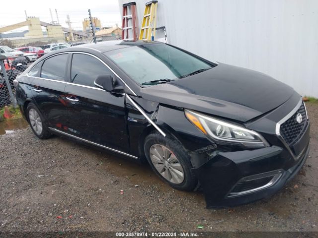 HYUNDAI SONATA HYBRID 2016 kmhe24l1xga025743