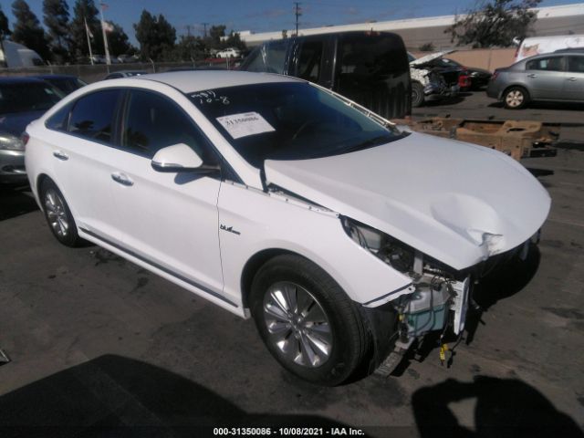 HYUNDAI SONATA HYBRID 2017 kmhe24l34ha064606