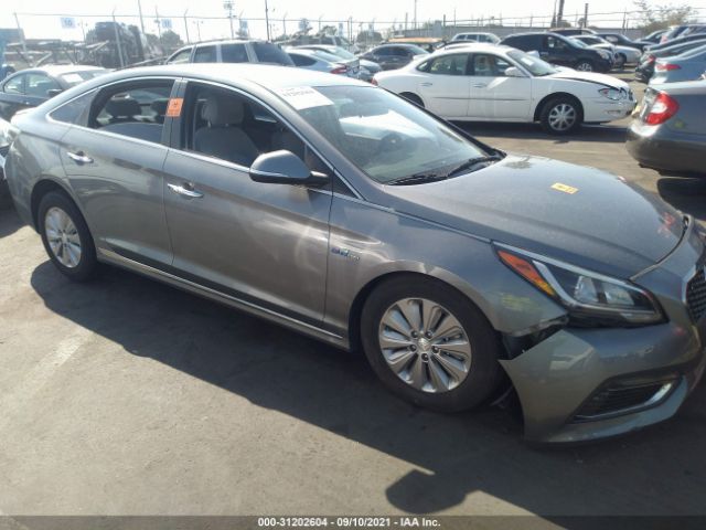 HYUNDAI SONATA HYBRID 2017 kmhe24l35ha063092