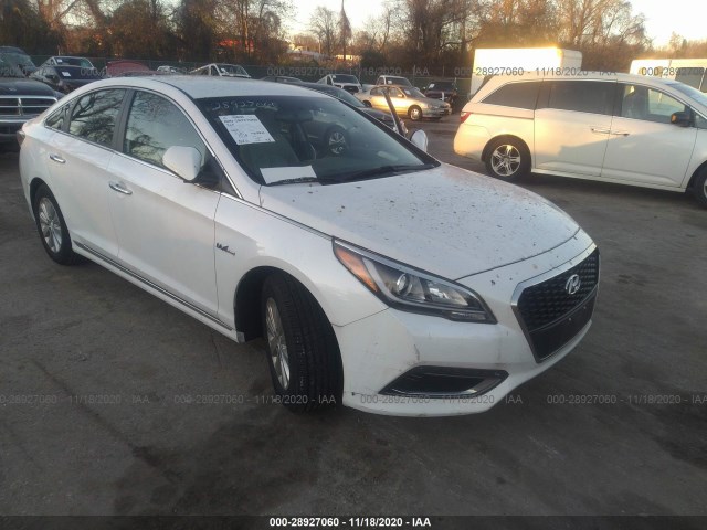 HYUNDAI SONATA HYBRID 2017 kmhe24l35ha065182