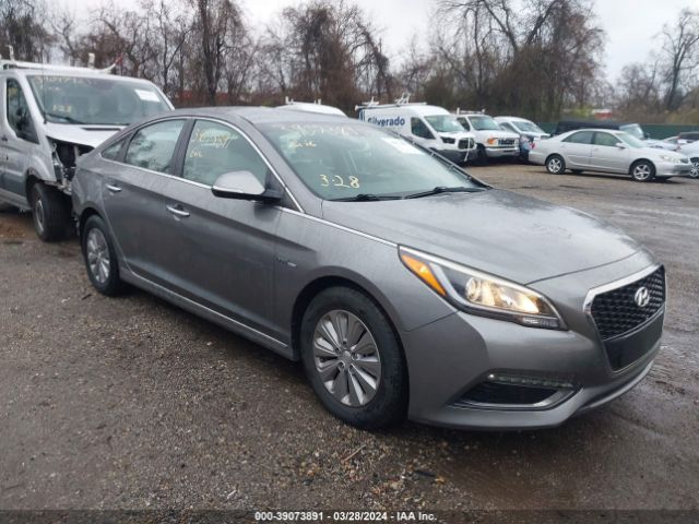 HYUNDAI SONATA HYBRID 2017 kmhe24l37ha062526