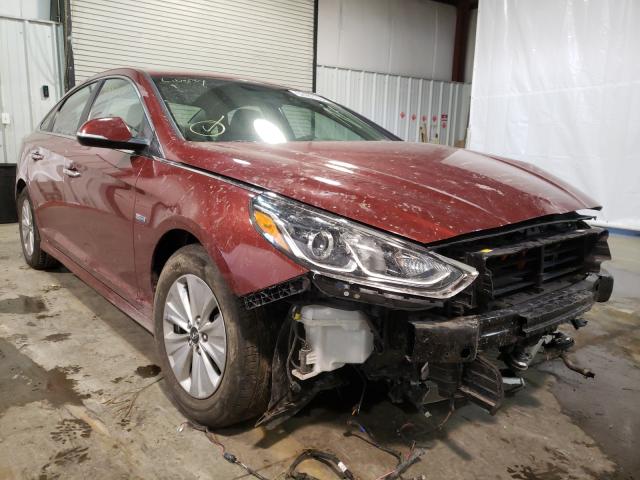 HYUNDAI SONATA HYB 2018 kmhe24l39ja081410