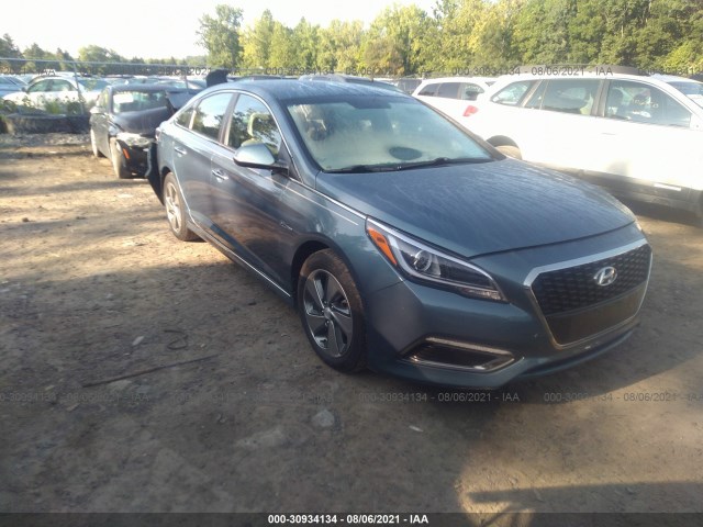 HYUNDAI SONATA HYBRID 2016 kmhe34l11ga017401