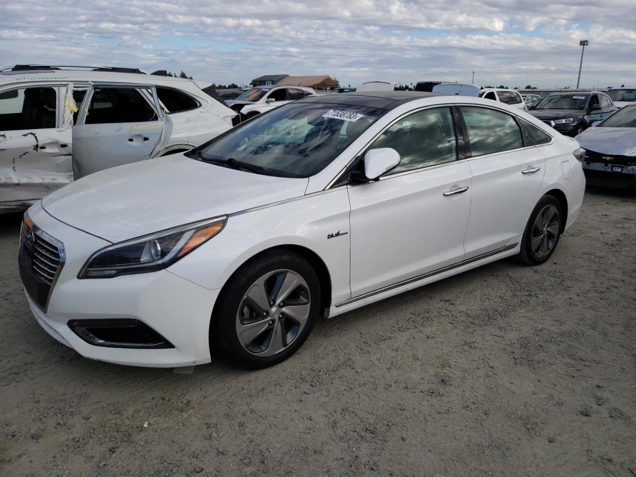 HYUNDAI SONATA 2016 kmhe34l16ga009732