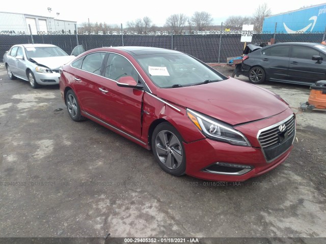 HYUNDAI SONATA HYBRID 2016 kmhe34l16ga034162